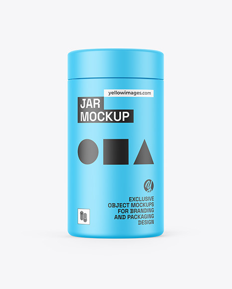 Matte Jar Mockup