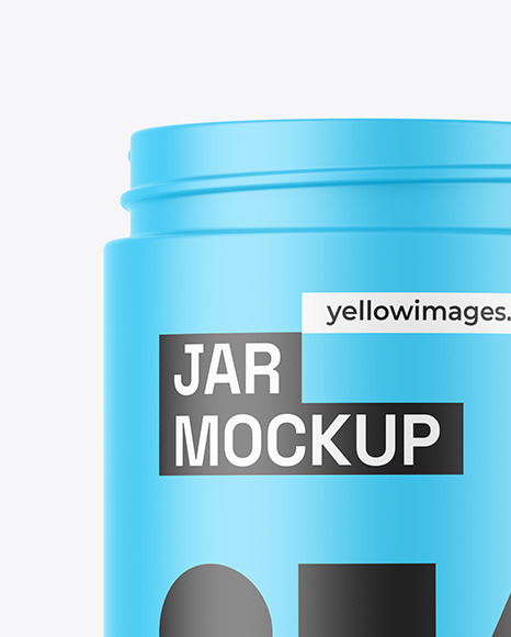 Matte Jar Mockup