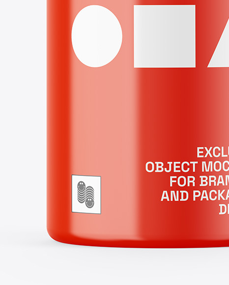 Glossy Jar Mockup