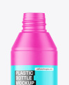 Matte Plastic Bottle Mockup