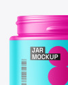 50ml Opened Matte Jar Mockup