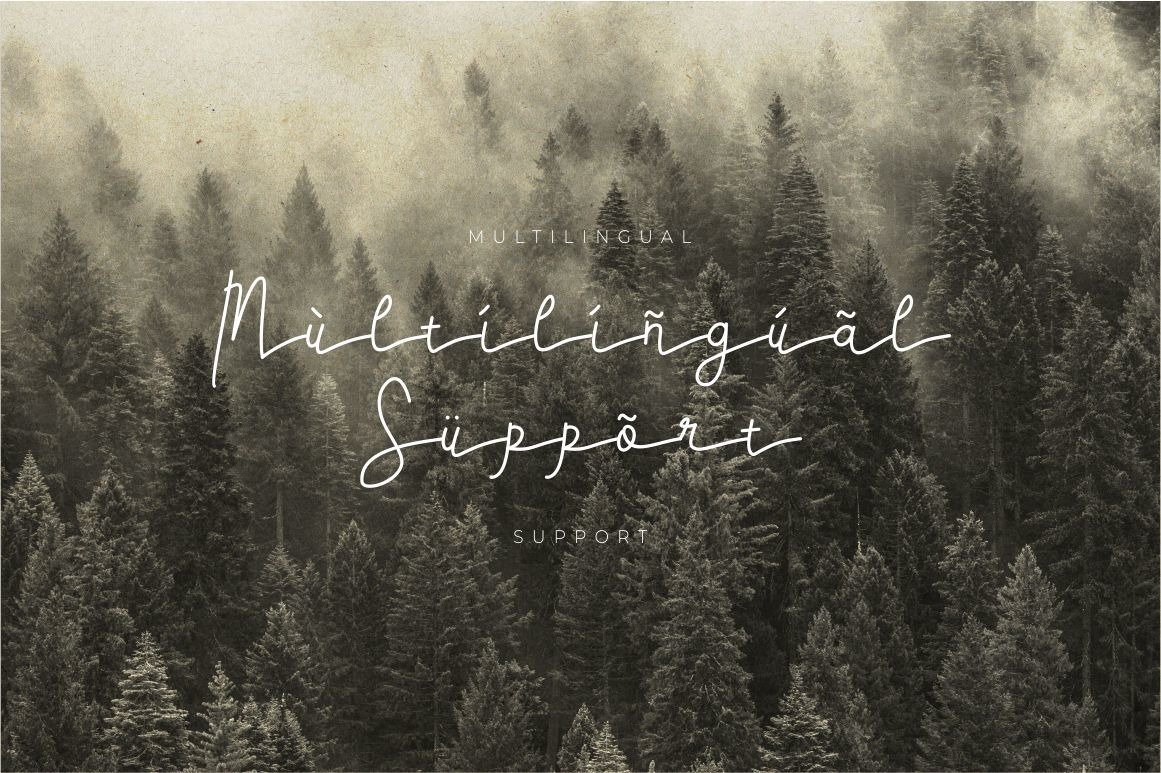 Adelinata script handwritten font