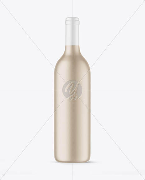 Ceramic Wine Bottle Mockup