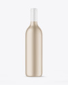 Ceramic Wine Bottle Mockup