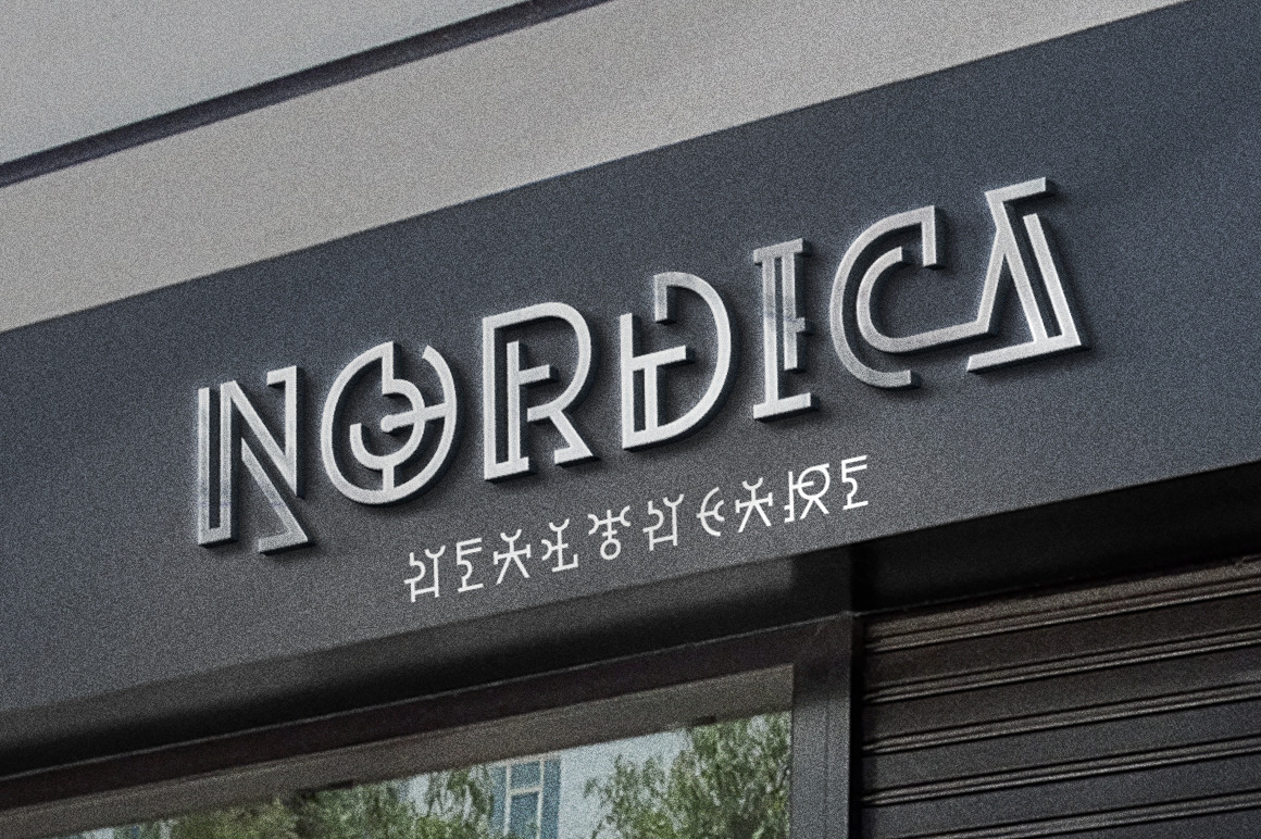 Dritch Geometric Font Duo Dritch Geometric Font Duo