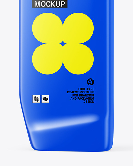 Matte Cleaner Bottle Mockup