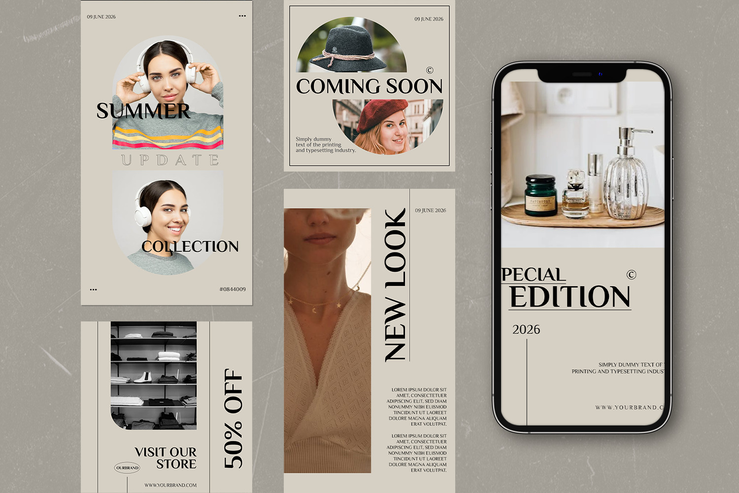 Minimalist Instagram Template - JOURNE Minimalist Instagram Template - JOURNE