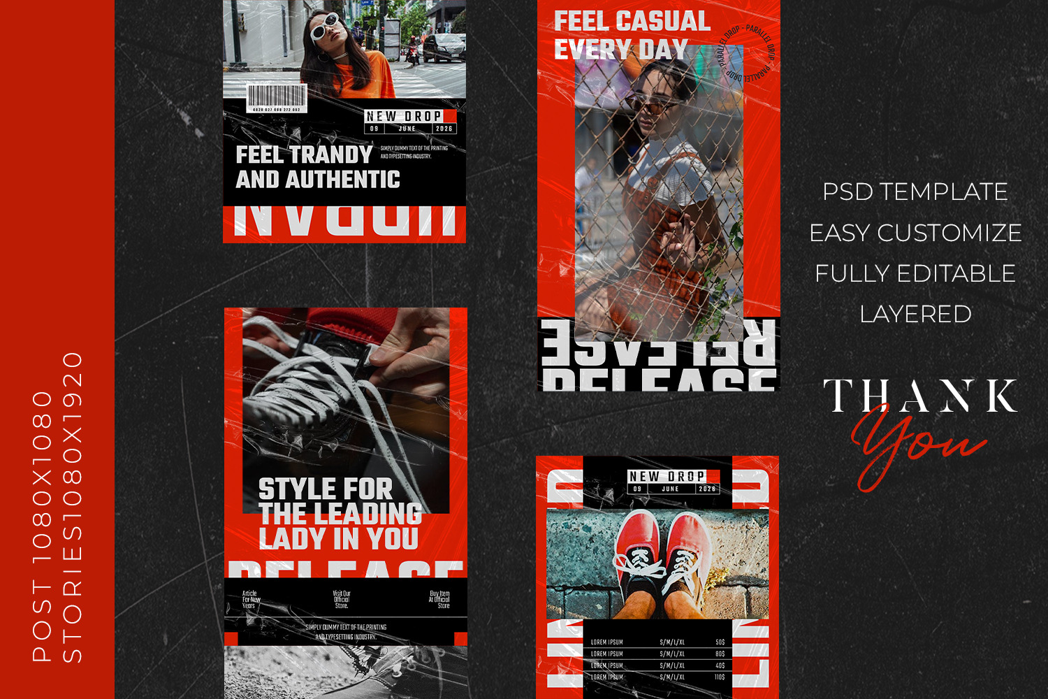 Hype Instagram Template - DSHOES Hype Instagram Template - DSHOES