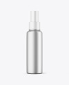 Metallic Spray Bottle Mockup