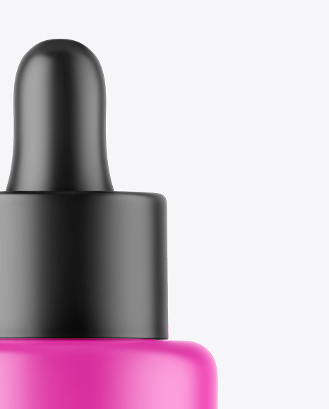 Matte Dropper Bottle Mockup Matte Dropper Bottle Mockup