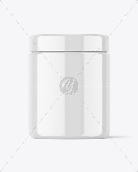 Glossy Jar Mockup Glossy Jar Mockup