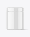 Glossy Jar Mockup Glossy Jar Mockup