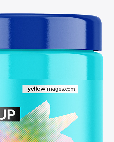 Glossy Jar Mockup Glossy Jar Mockup