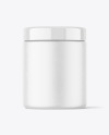 Matte Jar Mockup Matte Jar Mockup