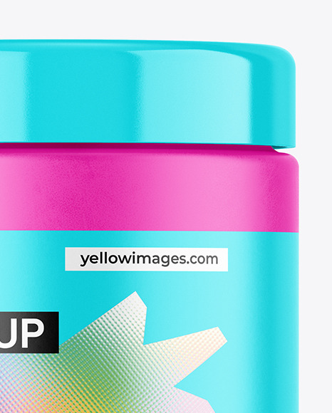 Matte Jar Mockup Matte Jar Mockup