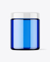 Blue Jar Mockup Blue Jar Mockup