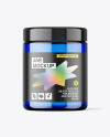 Blue Jar Mockup Blue Jar Mockup