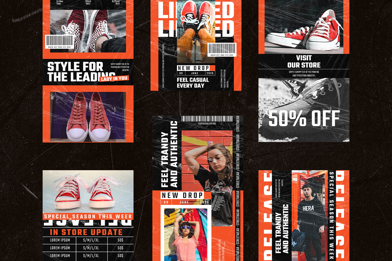 Hype Instagram Template - MIXSOES Hype Instagram Template - MIXSOES