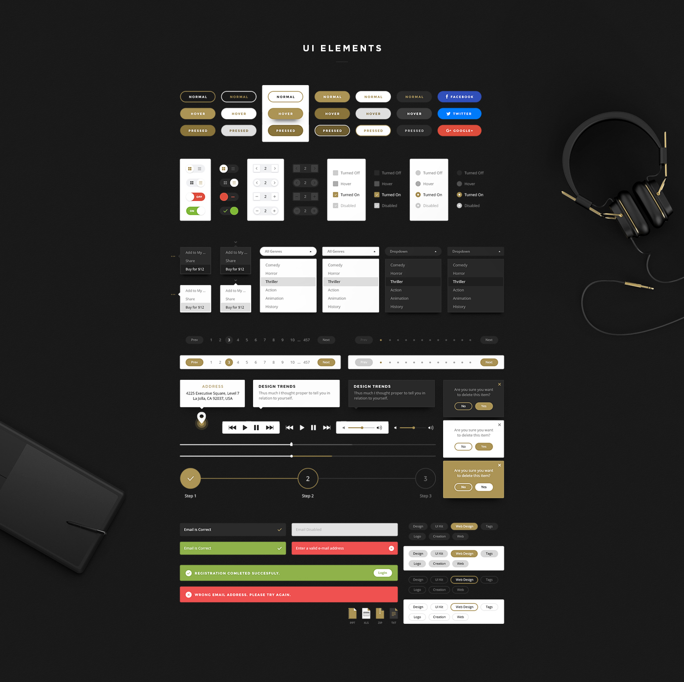 Milestone UI Kit Milestone UI Kit