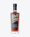 Glass Bottle W/ Cognac Mockup Glass Bottle W/ Cognac Mockup
