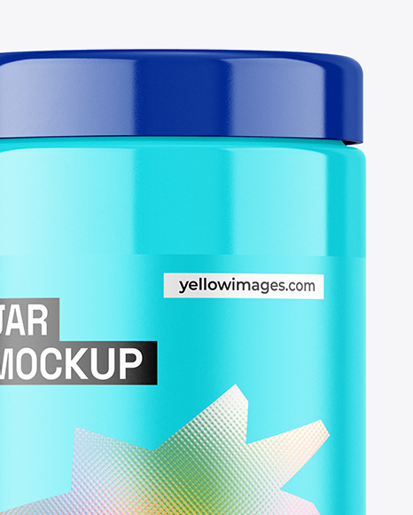 Glossy Jar Mockup Glossy Jar Mockup