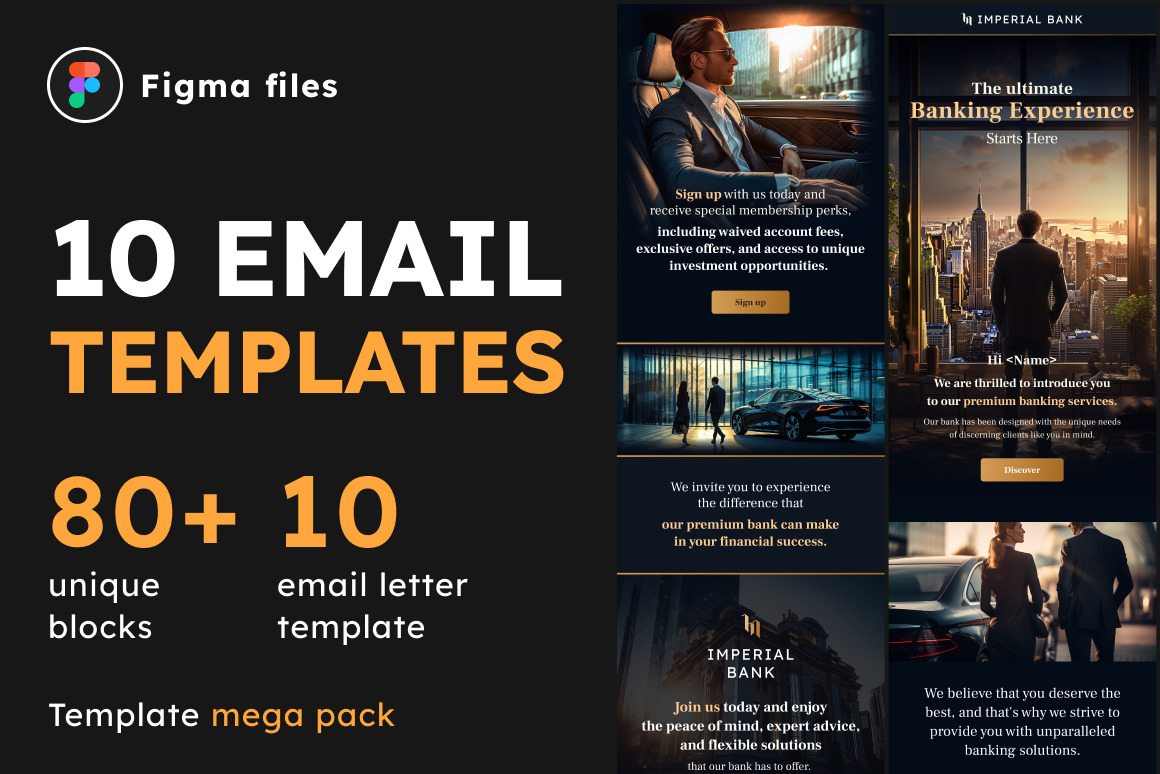 Email Templates - Bundle Pack - 80+