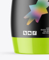 Glossy Cosmetic Bottle With Pump Mockup
