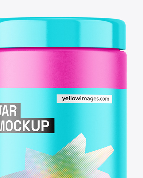 Matte Jar Mockup Matte Jar Mockup