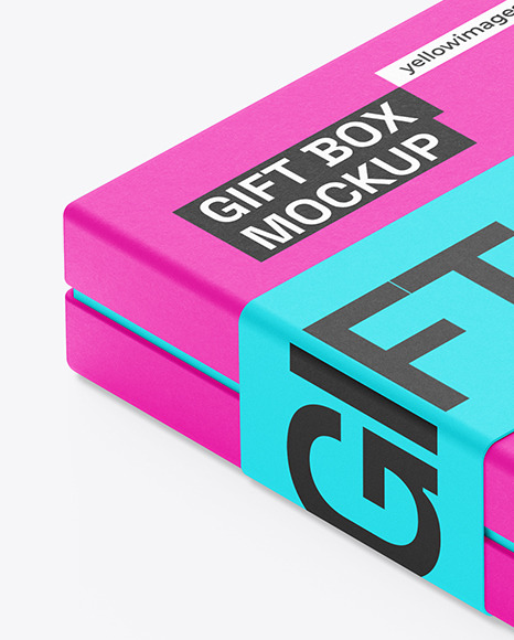 Gift Box Mockup