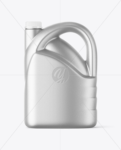 Metallic Jerry Can Mockup