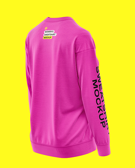 Women's Sweatshirt Mockup
