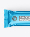 Metallic Snack Bar Mockup