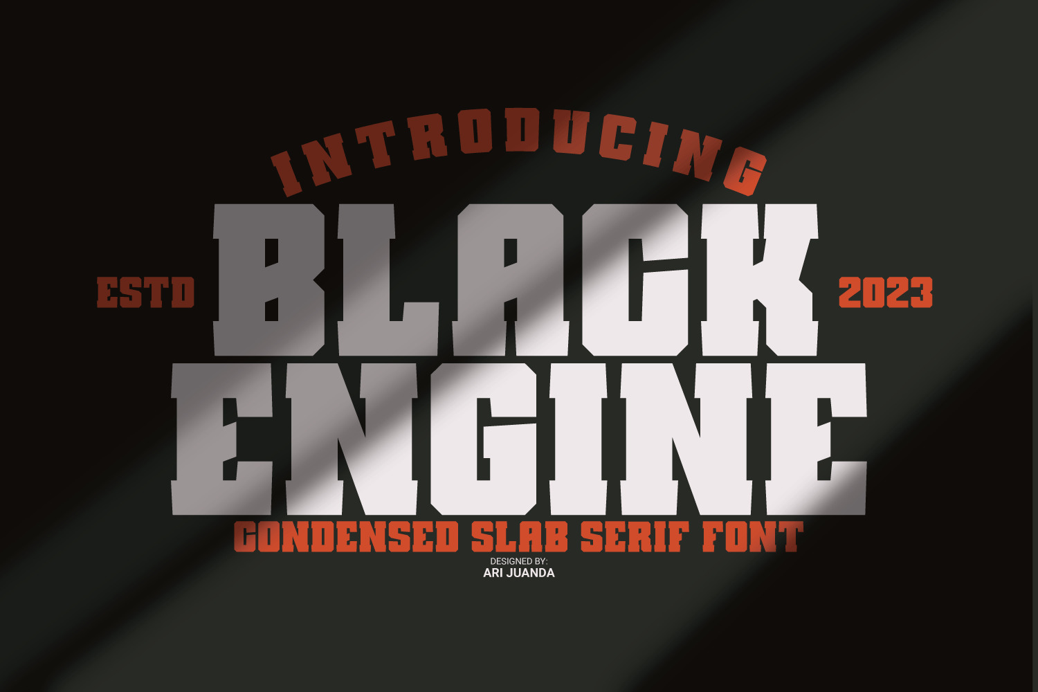 Black Engine Font