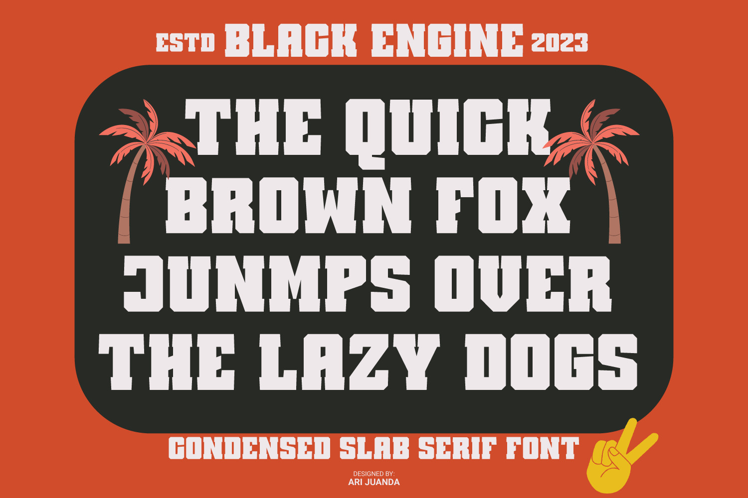 Black Engine Font