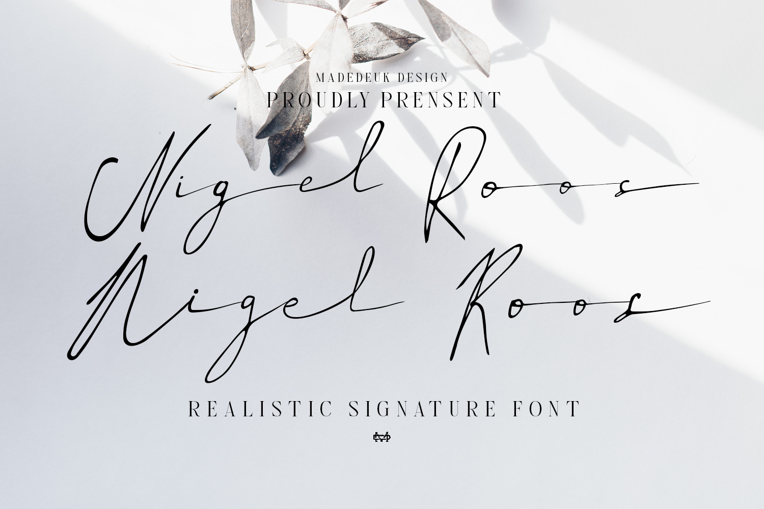 Nigel Roos Signature Nigel Roos Signature