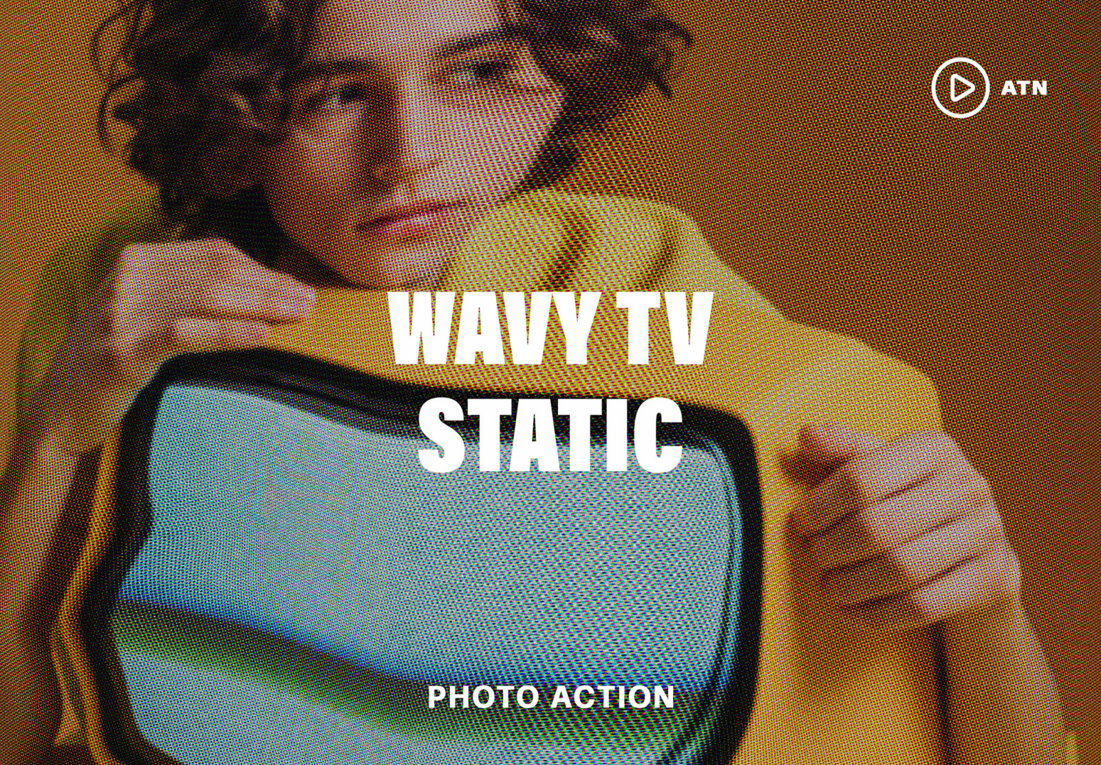 Wavy TV Static Action Wavy TV Static Action