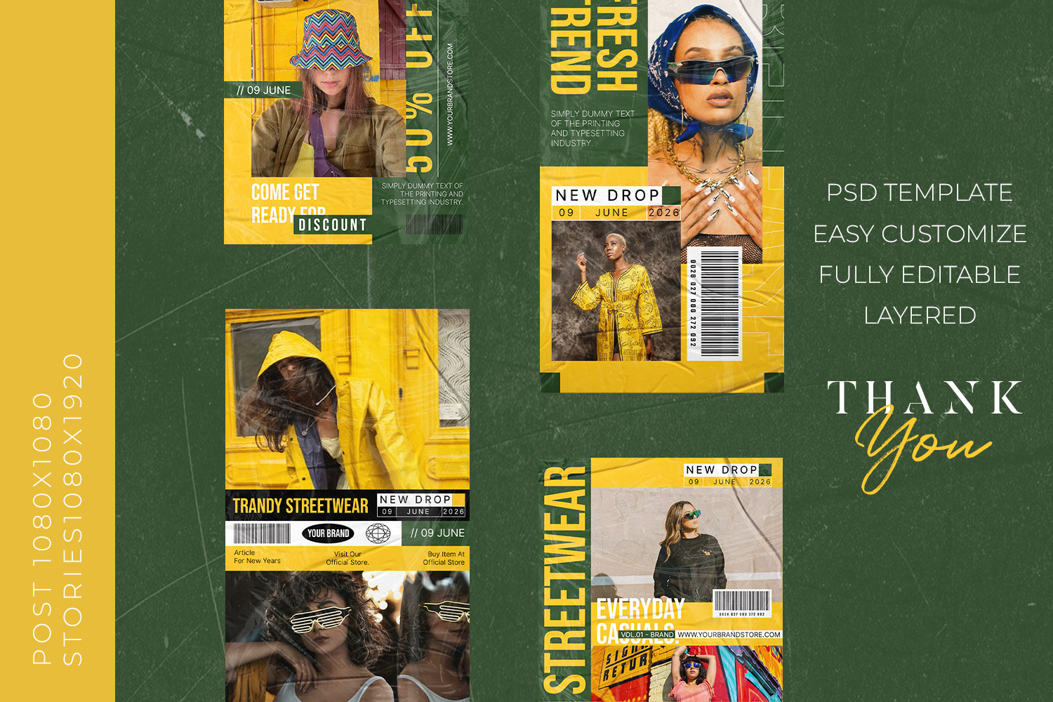 Hype Instagram Template - Current Hype Instagram Template - Current