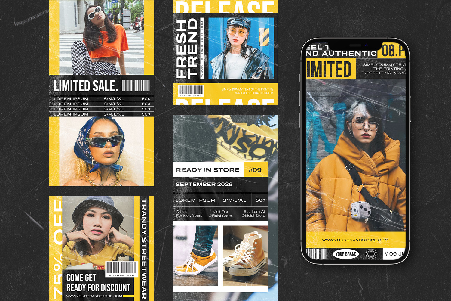 Hype Instagram Template - Maosso Hype Instagram Template - Maosso