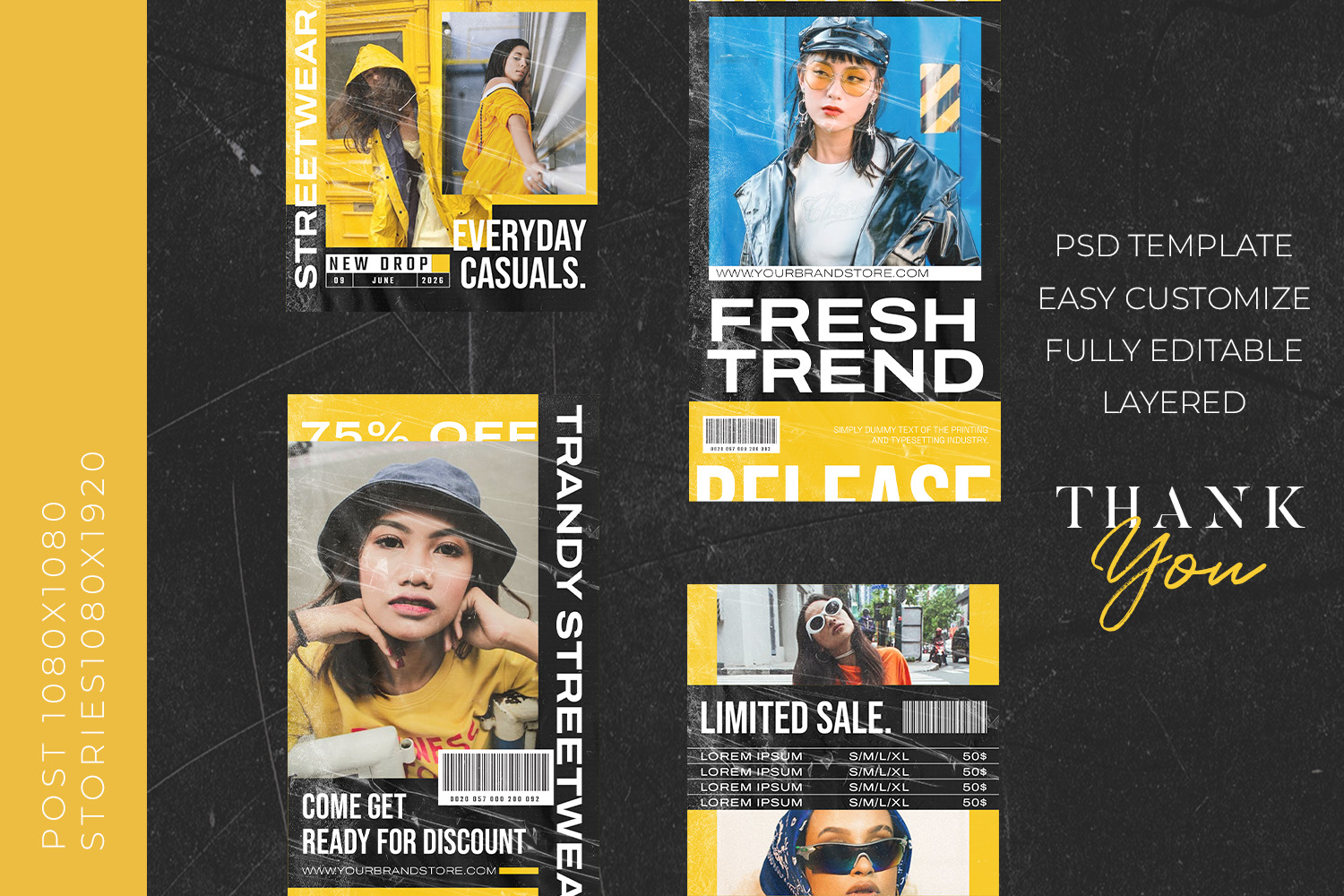 Hype Instagram Template - Maosso Hype Instagram Template - Maosso