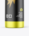 Metallic Juice Bottle Mockup