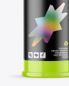 Glossy Cosmetic Bottle With Pump Mockup Glossy Cosmetic Bottle With Pump Mockup