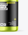 Metallic Dropper Bottle Mockup