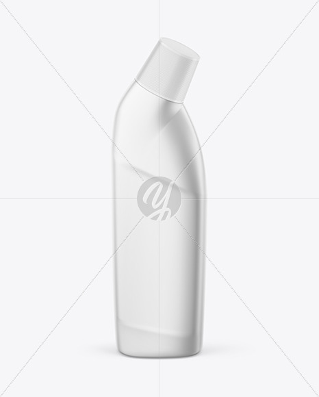 Matte Metallic Bottle Mockup