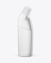 Glossy Metallic Bottle Mockup