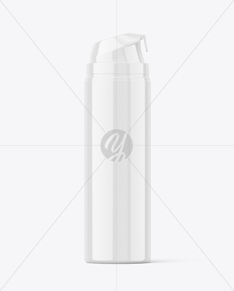 Glossy Airless Bottle Mockup