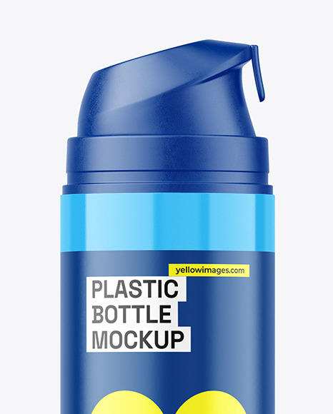 Glossy Airless Bottle Mockup