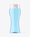 Clear Plastic Shampoo Bottle Mockup