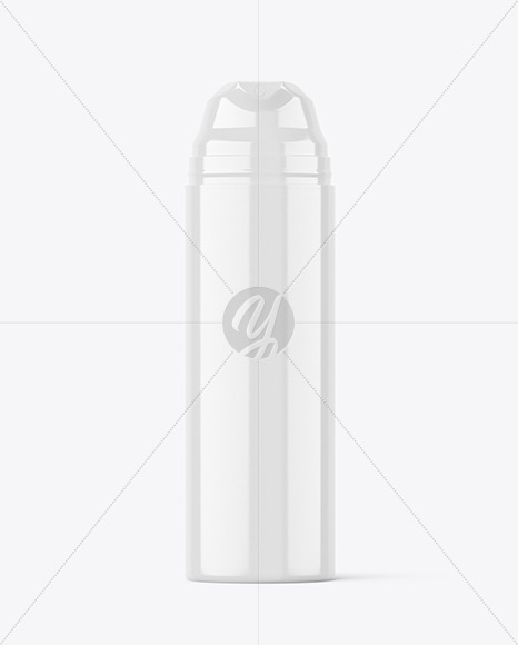 Glossy Airless Bottle Mockup