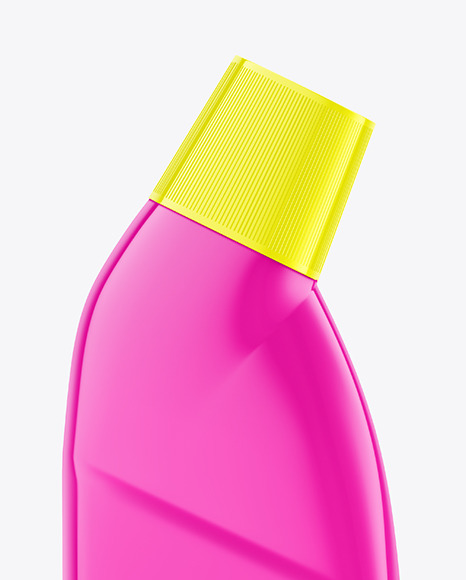 Glossy Bottle Mockup