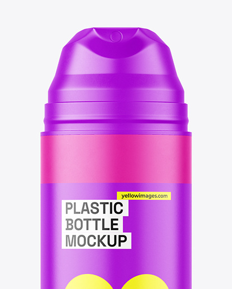 Matte Airless Bottle Mockup